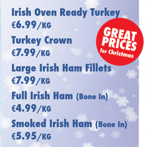 Haynestown Meats Christmas Prices