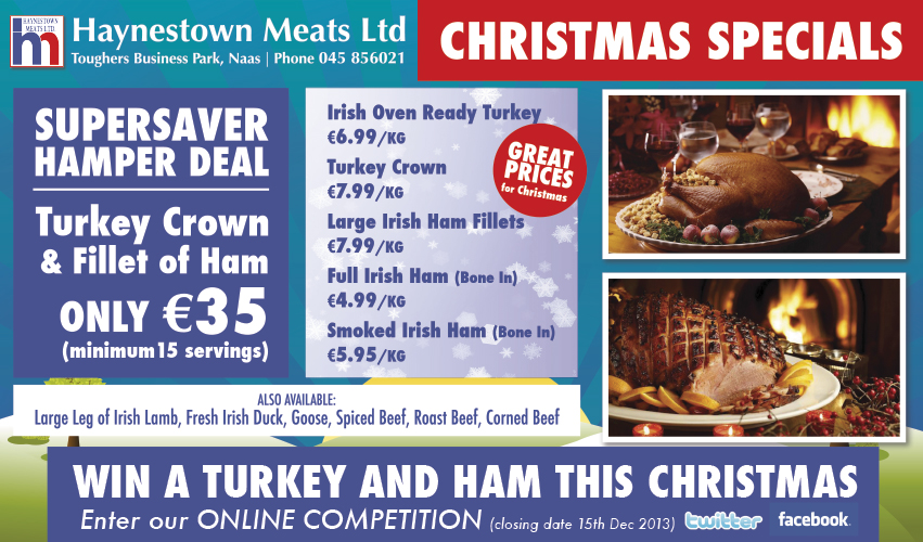 Win a Turkey & Ham!