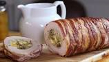 Roast Pork Loin with Roasted Apples and Sage and Onion Stuffing